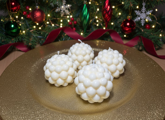 Adventne sveče bubble okrogle